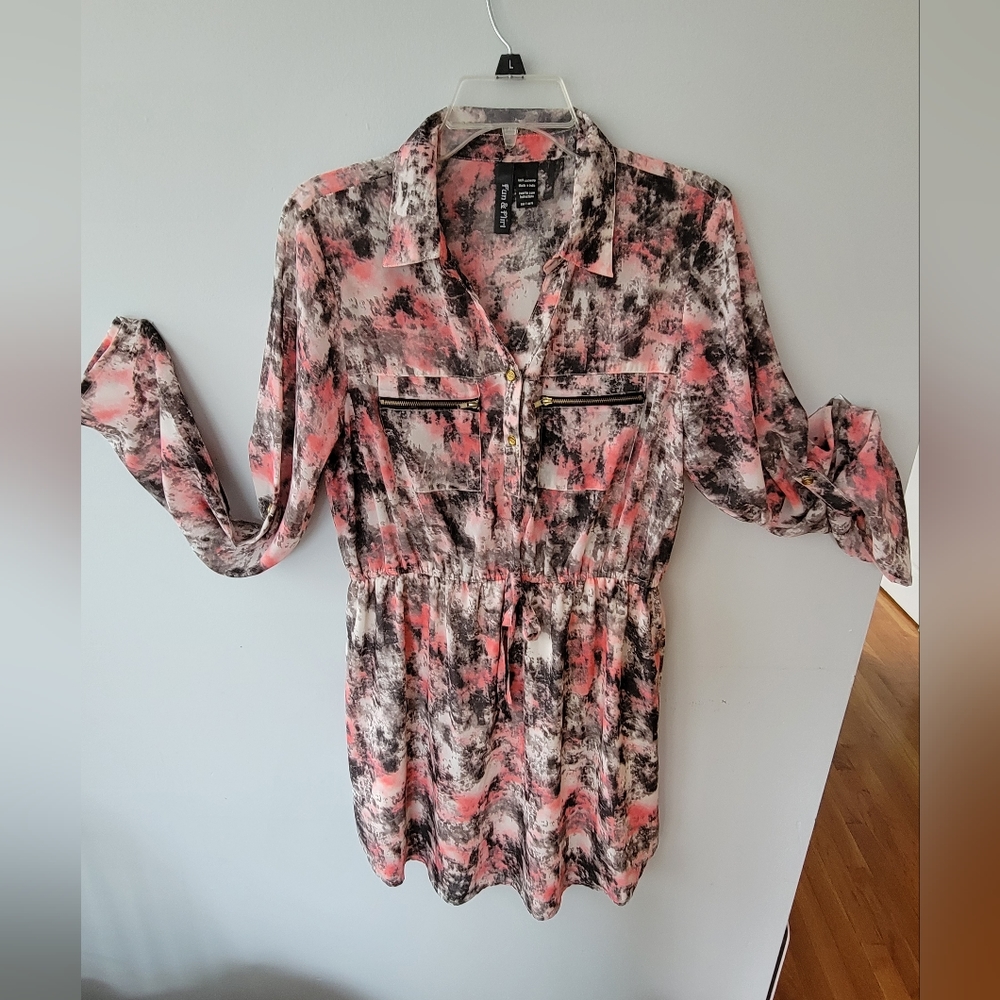 LG FUN&FLIRT MINI DRESS, WITH ELASTIC WAIST, ECXELLENT USED COND.